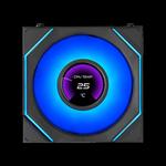 LIAN LI UNI FAN SL-INF LCD FLEX Reversed Blade 120mm Обратный одиночный вентилятор - Черный 2