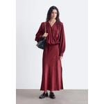 Платье-запах с V-образным вырезом 5