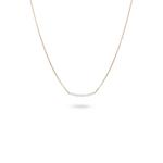 Чокер Swarovski® с жемчужной планкой – позолоченное серебро 1
