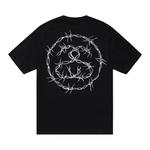 Футболки Stussy Barb Tee 'Черный' 2