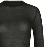 Рубашки и топы Balenciaga Sheer Fitted Top 'Black' 3