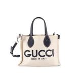 Маленькая сумка на плечо Logo Shopper Tote Printed Canvas 1