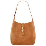 Сумка через плечо Saint Laurent Le 5 Á 7 Suede Shoulder Bag 'Нюхательный табак' 2