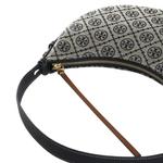 Сумки через плечо Tory Burch Romy T Monogram Half Moon Bag 'Темно-синий' 3