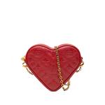 Сумка через плечо Monogram Embossed Lambskin Fall In Love Sac Coeur Heart on Chain (2021-2026 годы) 1