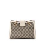 Сумка на плечо Padlock Chain Tote GG Coated Canvas with Leather Small 2