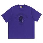 Футболки с коротким рукавом BAPE Gothic College Relaxed Fit Tee 'Purple' 1