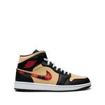 Кроссовки Air Jordan 1 Mid Tartan Swoosh 1
