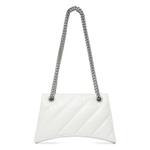 Сумки Balenciaga Small Crush Chain Bag 'Optic White' 2