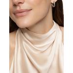 Серебряные серьги-кольца Sculpted Cable (18.6 мм) 2