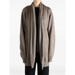 shawl-collar cardigan 1