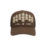 Куртки-тракеры Amiri Leather Star Trucker 'Коричневый' 1