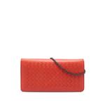 Сумка через плечо Wallet On Chain с плетением Intrecciato (2012-2026 годы) 1