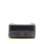 Triomphe Chain Leather Small shoulder bag 1