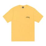 Топы Stussy Modern Age Tee Pigment Dyed "Yellow" 1