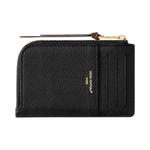 Кардхолдеры Louis Vuitton Low Key Zipped Card Holder «Чёрная телячья кожа» 2
