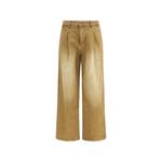 wide-leg pleated jeans 1
