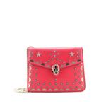 Маленькая сумка на плечо Serpenti Forever Square Laser Cut Leather 1