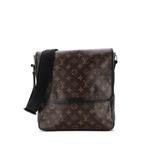 Сумка через плечо Bass Messenger Bag Macassar Monogram Canvas MM 1