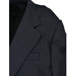pinstripe-pattern cape-style jacket 4