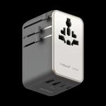Momax 1-WORLD² 100W двойной AC четыре USB GaN универсальный переходной адаптер - титан 1