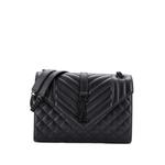 Сумка на плечо Classic Monogram Envelope Satchel Mixed Matelasse Leather Medium 1
