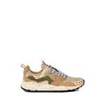Yamano 3 Uni animal-print panelled sneakers 1