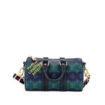Keepall Bandouliere Bag Limited Edition Marque Deposee Stripes Monogram Heritage Canvas 25 satchel 1