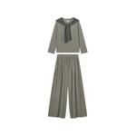 drawstring wide-leg tracksuit set 1