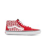 Кроссовки Supreme x Vans Grosso Mid 'Monogram S - Red' 1