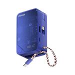 Momax 1-POWER X+ Внешний аккумулятор 10000 мАч с двумя встроенными USB-C кабелями - Синий 1