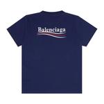 Футболки Balenciaga Small Fit T-Shirt 'Pacific Blue/White' 2