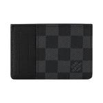 Кошельки Louis Vuitton Neo Card Holder 'Black Damier Graphite Canvas' 2