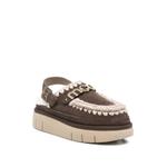 crochet-trim buckle-fastening pumps 2