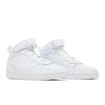 Кроссовки Nike Court Borough Mid 2 GS 'Triple White' 8
