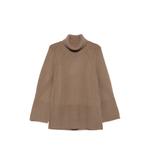 Loftus roll-neck side-slit sweater 1