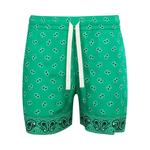 Шорты Palm Angels Paisley «Green» 2