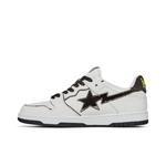 Кроссовки BAPE Sk8 Sta 'White Metallic Silver' 3