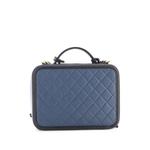 Большая сумка через плечо Filigree Vanity Case Quilted Caviar 2