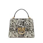 Сумка Love Bag с тиснением под кожу питона 1