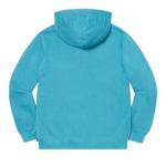 Худи Supreme Overdyed Hooded Sweatshirt 'Bright Blue' 2