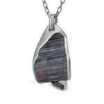 Серебряное колье Halos с турмалином 1