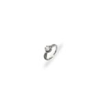 MJ Jewellery кольцо из стерлингового серебра 925 пробы SC520 с покрытием белым золотом 1
