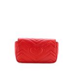Сумка через плечо GG Marmont Flap Bag Matelasse Leather Super Mini 2