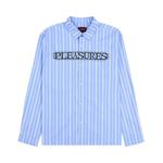 Рубашки на пуговицах Pleasures Fetch Long-Sleeve Shirt 'Blue' 1