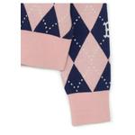 ЖЕНСКИЙ УКОРОЧЕННЫЙ КАРДИГАН ARGYLE MONOGRAM ALL OVER BOSTON RED SOX 6