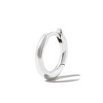 Серьга-кольцо Micro из белого золота 1