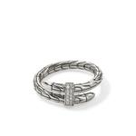 Серебряное кольцо с бриллиантами 1