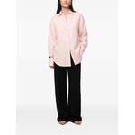 oversized button-front shirt 2