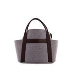 Sac De Pansage Groom Handbag Felt shoulder bag 2